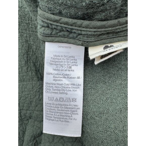 Madewell Diamond Jacquard Shaw Blazer Size Small Green - Picture 3 of 3